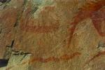 Pictographs on Agawa Rock