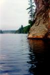 Mist on Rock Lake