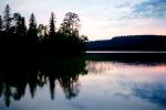 Sunset on Firth Lake