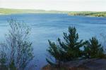 View on Rock Island Lake